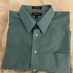 Men’s Croft & Barrow Broadcloth Dress Shirt Neck size 18.5
